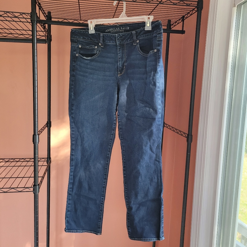 American Eagle Straight Stretch Jeans